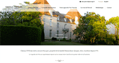 Desktop Screenshot of chateau-pierrail.fr