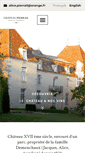 Mobile Screenshot of chateau-pierrail.fr
